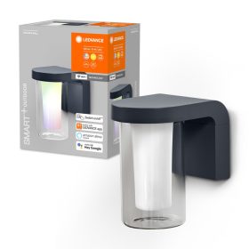   LED homlokzati fali lámpa INTELLIGENS 10W 420 lm meleg fény szín + RGB SMART + WiFi CASCADE LEDVANCE