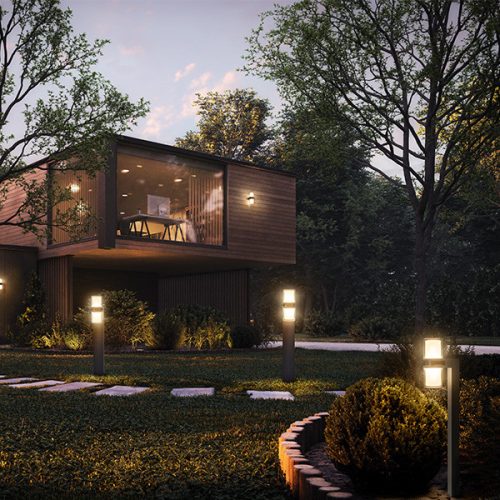 FLARE intelligens kerti oszlop 50 cm SMART+ WiFi 14W 1000lm RGB+W LEDVANCE