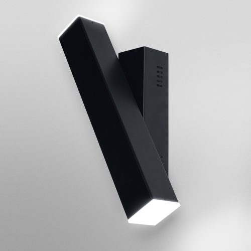 Smart fali lámpa SMART + WIFI 12W ORBIS WALL CROSS BLACK LEDVANCE