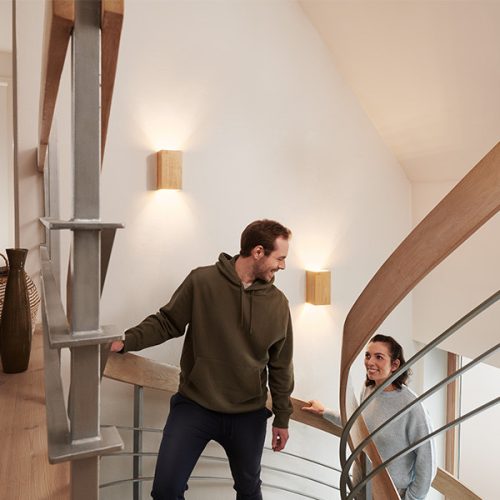 SMART+ WIFI fali lámpa Smart fali lámpa 12W ORBIS SWAN WOOD LEDVANCE