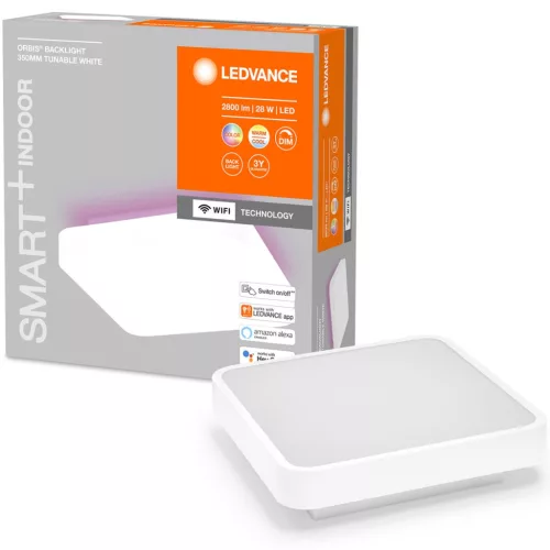 LED mennyezeti lámpa ORBIS DOWNLIGHT 28W 2800lm CCT RGB 35cm SMART+ WIFI LEDVANCE