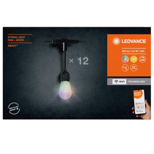 Garden Girland kültéri füzérlámpa 4,5 W SMART+ RGB füzér + W LEDVANCE