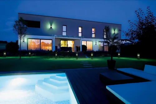 Intelligens napelemes kerti lámpaoszlop 6W 400lm 70cm RGB+W SMART+ BLUETOOTH LEDVANCE