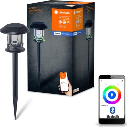 Intelligens napelemes kerti lámpa CCT + RGB IP44 SMART+ BLUETOOTH LEDVANCE