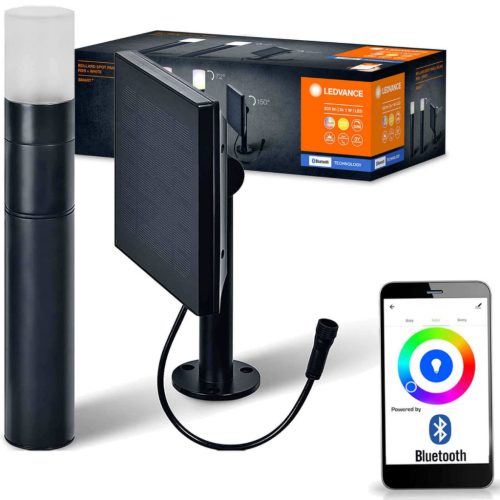 Intelligens napelemes kerti lámpa reflektor RGB+W IP44 SMART+ BLUETOOTH LEDVANCE