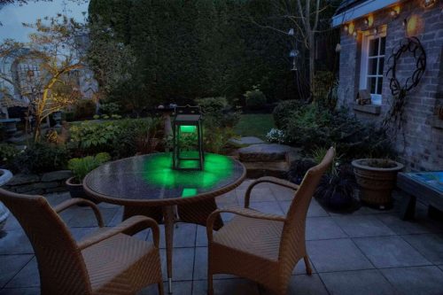 Kerti lámpa Intelligens napelemes RGB+W IP44 SMART+ BLUETOOTH LEDVANCE Geometric