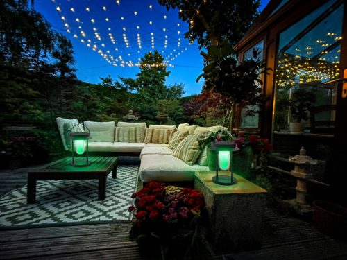 Kerti lámpa Intelligens napelemes lámpás RGB+W IP44 SMART+ BLUETOOTH LEDVANCE