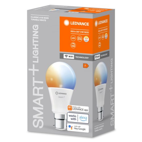 B22d A60 LED izzó 9W 806lm 220° SMART+ WiFi CCT szabályozható Classic LEDVANCE