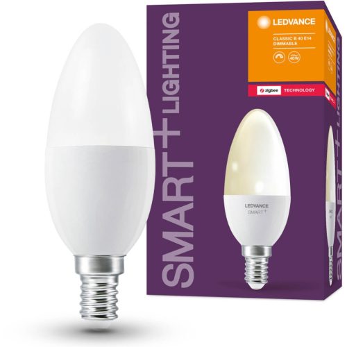 E14 B40 LED izzó 4,9W 470lm 2700K meleg LEDVANCE SMART+ ZigBee szabályozható