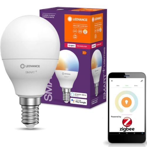 E14 P45 LED izzó 4.9W 470lm CCT LEDVANCE SMART+ ZigBee szabályozható