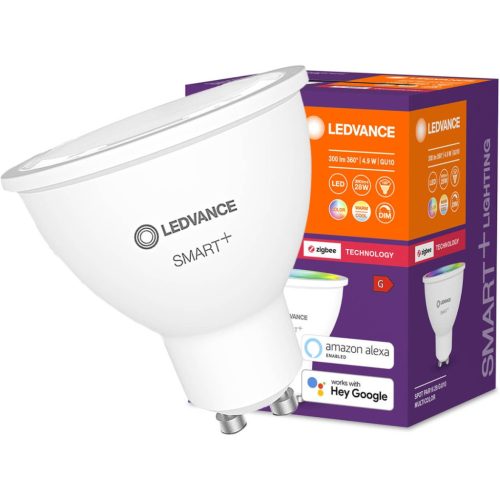 GU10 LED izzó 4.9W 300lm CCT RGB LEDVANCE SMART+ ZigBee szabályozható