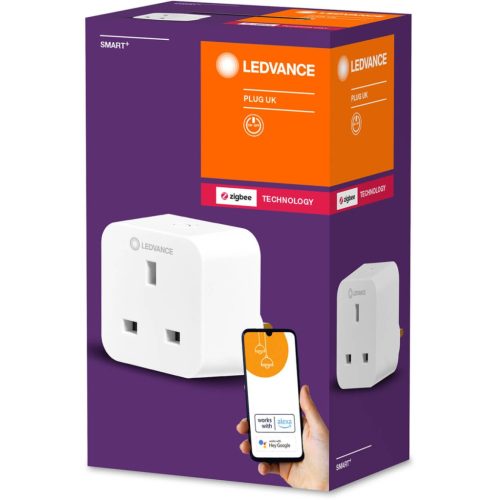 Smart Power Socket UK 230V 2990W 13A LEDVANCE SMART+ ZigBee