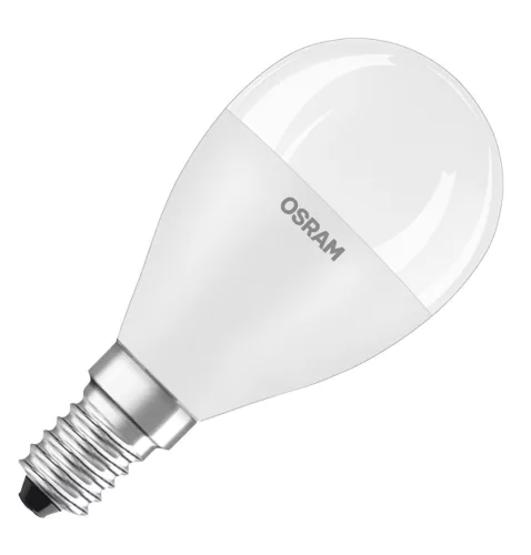 E14 P45 LED izzó 5.5W = 40W 470lm 6500K Hideg 200° OSRAM ANTIBAKTERIALIS