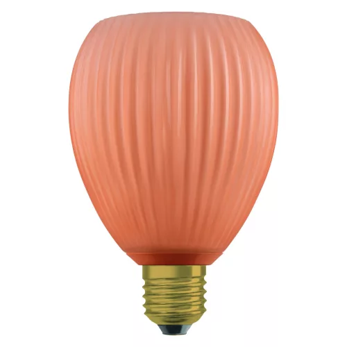 LED izzó E27 ovális 3.5W 300lm 2700K Meleg, dekoratív narancssárga Osram