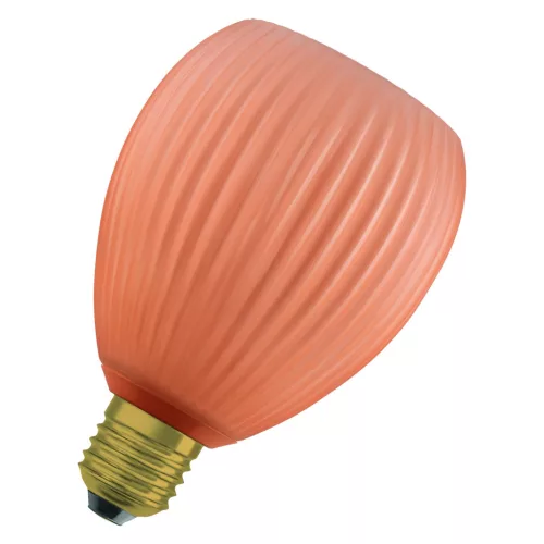 LED izzó E27 ovális 3.5W 300lm 2700K Meleg, dekoratív narancssárga Osram