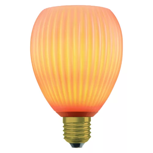 LED izzó E27 ovális 3.5W 300lm 2700K Meleg, dekoratív narancssárga Osram