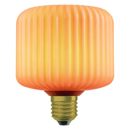 LED izzó E27 négyzet alakú 3,5 W 300 lm 2700 K meleg, dekoratív narancssárga Osram