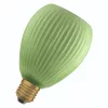 LED izzó E27 ovális 3.5W 300lm 2700K Meleg, dekoratív zöld Osram