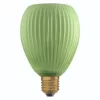 LED izzó E27 ovális 3.5W 300lm 2700K Meleg, dekoratív zöld Osram