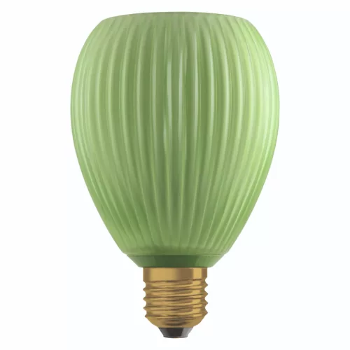 LED izzó E27 ovális 3.5W 300lm 2700K Meleg, dekoratív zöld Osram