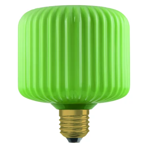 LED izzó E27 négyzet alakú 3,5 W 300 lm 2700 K meleg, dekoratív zöld Osram