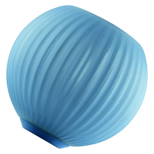 LED izzó E27 gömb alakú 3,5 W 300 lm 2700 K meleg, dekoratív kék Osram