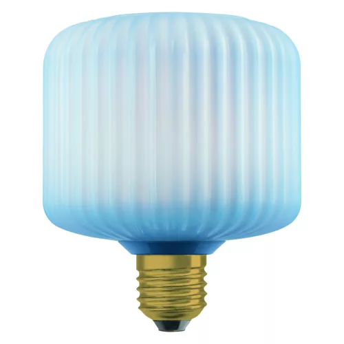 LED izzó E27 négyzet alakú 3,5 W 300 lm 2700 K meleg, dekoratív kék Osram