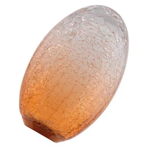 E27 LED izzó ovális, fagyos, 3,5 W, 300 lm, 2700 K, meleg, dekoratív narancssárga, Osram