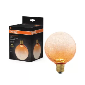   E27 LED izzó Frosty Globe 3.5W 300lm 2700K Meleg, dekoratív narancssárga Osram