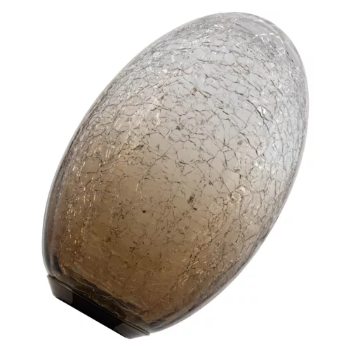 E27 LED izzó ovális, fagyos, 3,5 W, 300 lm, 2700 K, meleg, dekoratív barna, Osram