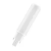 LED fénycső, egyoldalas, G24q-1, 6W = 13W, 660lm, 4000K, semleges, 120°, DULUX LED D/E HF és AC, Osram
