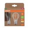 2x LED izzó A60 E27 3.8W = 60W 806lm 2700K Meleg 300° Izzószálas KLASSZIKUS ENERGIAHATÉKONYSÁG Osram