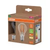 2x LED izzó A60 E27 3.8W = 60W 806lm 2700K Meleg 300° Izzószálas KLASSZIKUS ENERGIAHATÉKONYSÁG Osram