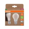 2x LED izzó A60 E27 7.2W = 100W 1521lm 4000K Semleges 320° Izzószálas KLASSZIKUS ENERGIAHATÉKONYSÁG Osram
