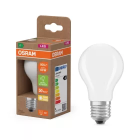   LED izzó A60 E27 3.8W = 60W 2700K 806lm Meleg 300° Izzószálas KLASSZIKUS ENERGIAHATÉKONYSÁG Osram