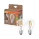 2x LED izzó A60 E27 3.8W = 60W 2700K 806lm Meleg 300° Izzószálas KLASSZIKUS ENERGIAHATÉKONYSÁG Osram