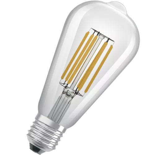 E27 ST64 CL LED izzó 4W = 60W 840lm 3000K 360° OSRAM