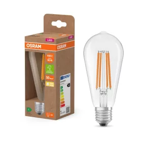   LED izzó ST64 E27 3.8W = 60W 806lm 2700K Meleg 300° Izzószálas KLASSZIKUS ENERGIAHATÉKONYSÁG Osram