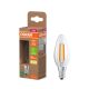 LED izzó B35 gyertya E14 1.2W = 25W 255lm 2700K Meleg 330° 213lm/W ENERGIA CLASSIC EFFICIENCY Osram