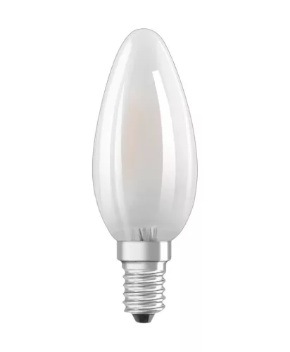 LED izzó B35 gyertya E14 2.9W = 40W 470lm 2700K Meleg 300° Szabályozható KLASSZIKUS ENERGIAHATÉKONYSÁG Osram