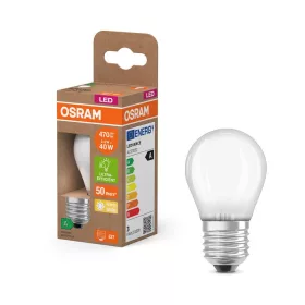   LED izzó P45 gömb alakú E27 2.2W = 40W 470lm 2700K Meleg 330° 214lm/W KLASSZIKUS ENERGIAHATÉKONYSÁG Osram