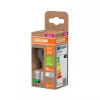 LED izzó P45 gömb alakú E27 1.2W = 25W 255lm 4000K Semleges 330° 213lm/W ENERGY CLASSIC EFFICIENCY Osram