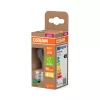 LED izzó P45 gömb alakú E27 1.2W = 25W 255lm 2700K Meleg 330° 213lm/W ENERGY CLASSIC EFFICIENCY Osram