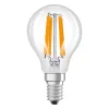 LED izzó P45 gömb alakú E14 1.2W = 25W 255lm 4000K Semleges 330° 213lm/W ENERGY CLASSIC EFFICIENCY Osram