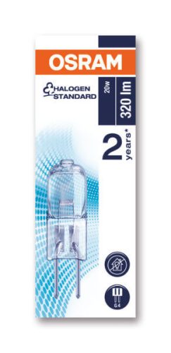 Halogén izzó G4 20W 320LM 12V Halostar sütő OSRAM