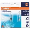 2x halogén izzó G9 50W 740lm 2800K OSRAM HALOPIN buborékfólia