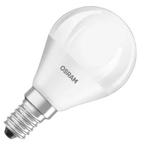 E14 P45 LED izzó 5.7W = 40W 470lm 6500K hideg 180° OSRAM érték