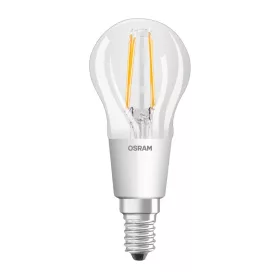   E14 P45 LED izzó 4.5W = 40W 470lm 2700K meleg 300° OSRAM Superstar izzószál szabályozható