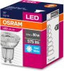 GU10 LED izzó 6.9W = 80W 575lm 4000K semleges 36° OSRAM érték