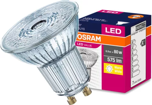 GU10 LED izzó 6.9W = 80W 575lm 3000K  60° OSRAM